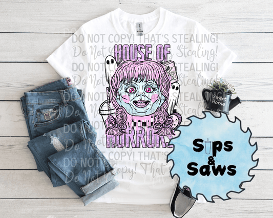 House Of Horror Female Doll DTF