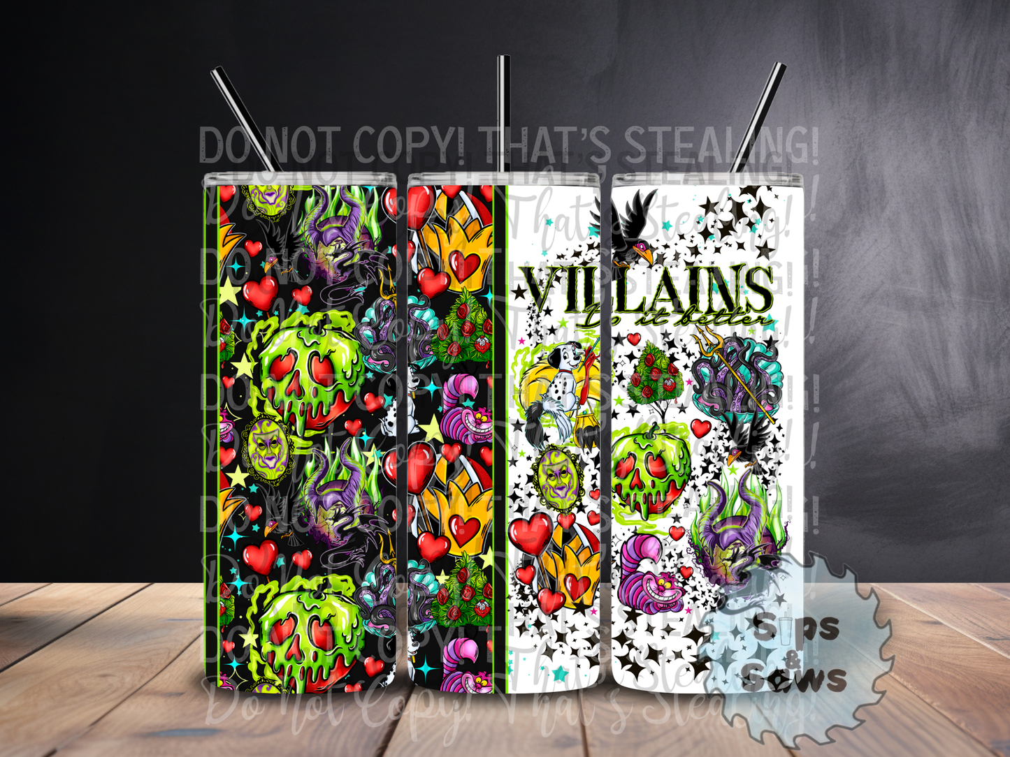 20oz Villain Sublimation Tumbler