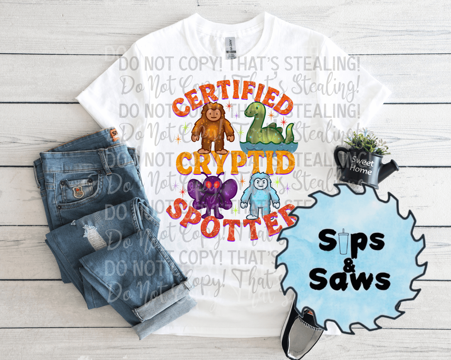 Certified Cryptid Spotter DTF