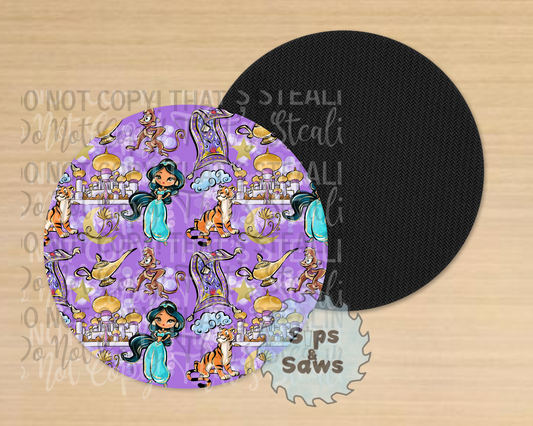 Jasmine Sublimation Coaster