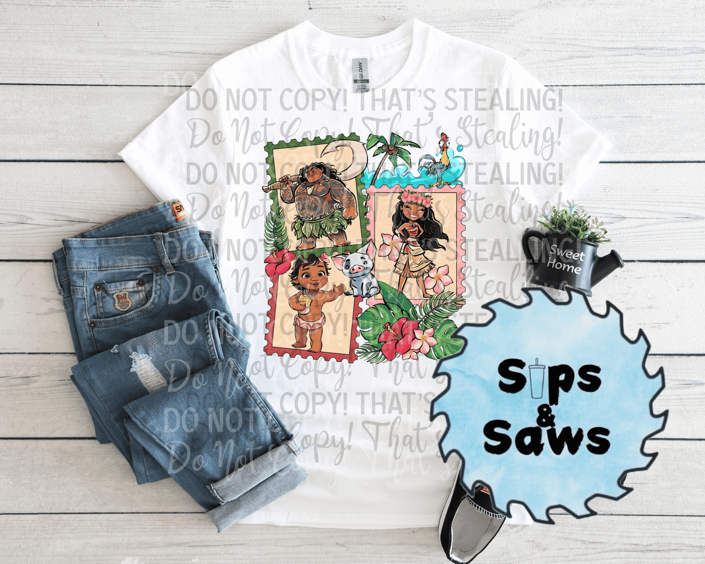 Stamp Moana  DTF