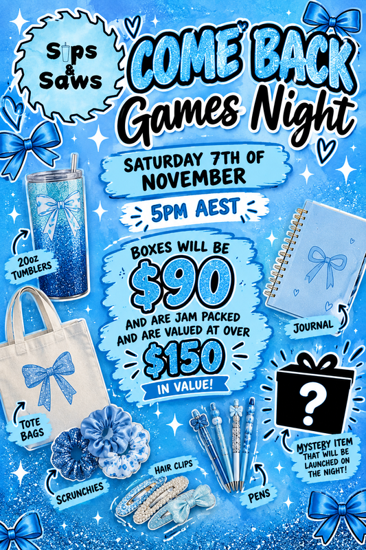 COME BACK GAMES NIGHT