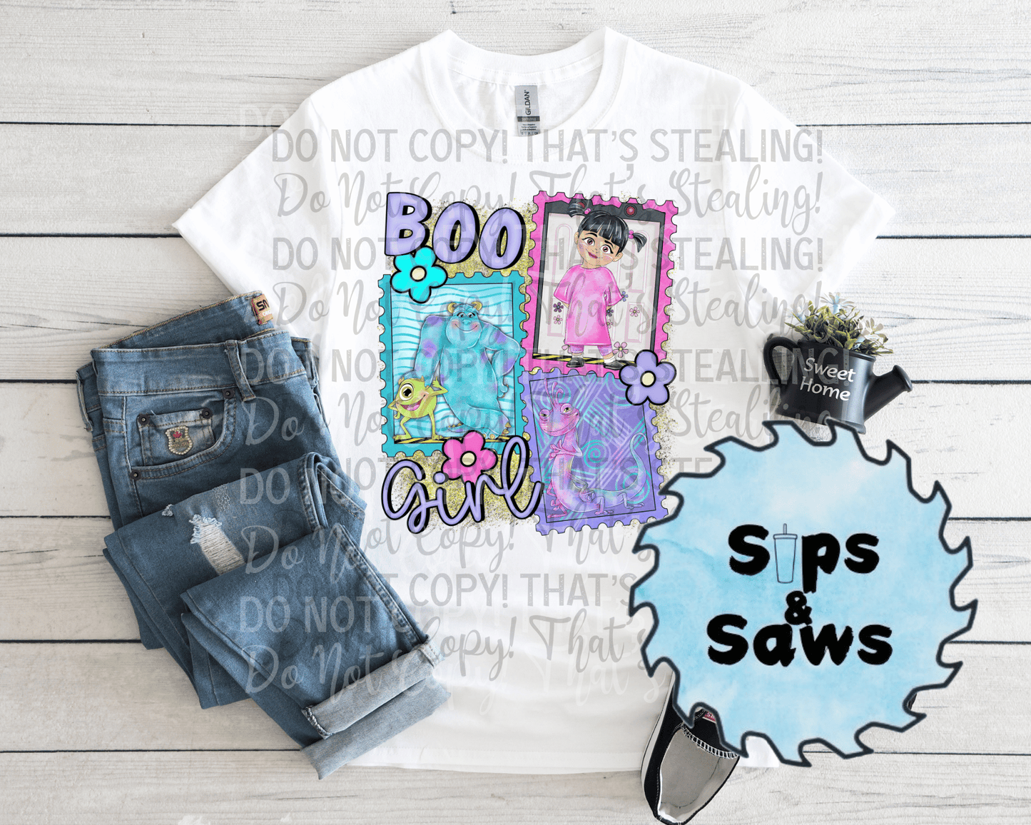 Stamp Monsters DTF