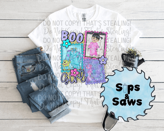 Stamp Monsters DTF