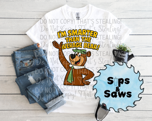 Average Bear DTF