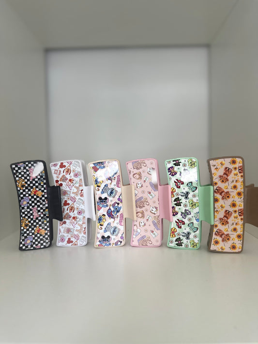 Ready to Ship Sublimation Hair Clips