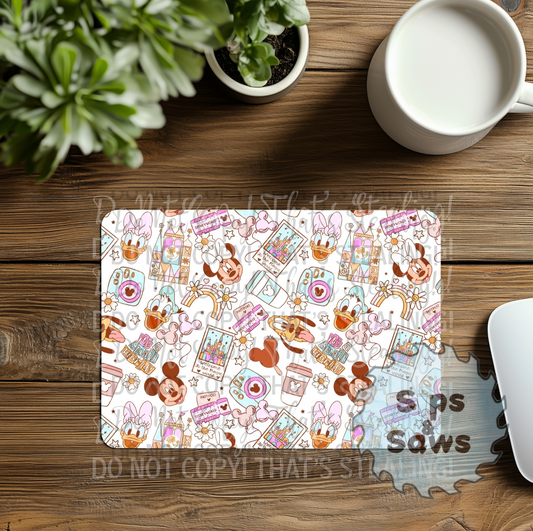 Magical Castle Sublimation Mouse Pad