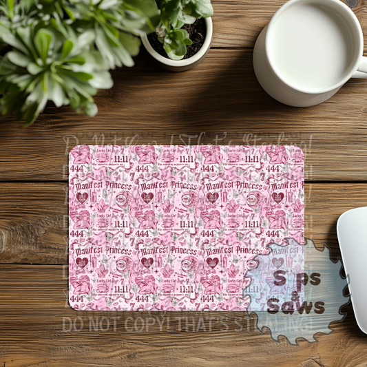 Manifest Princess Sublimation Mouse Pad