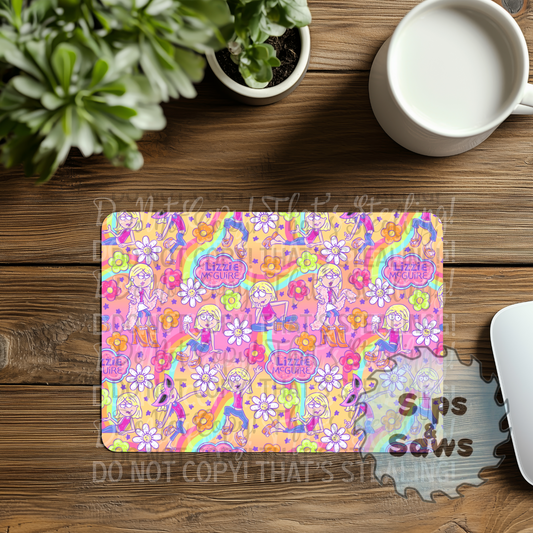 Lizzie Sublimation Mouse Pad