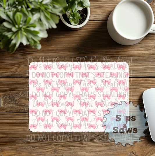 Bows Sublimation Mouse Pad