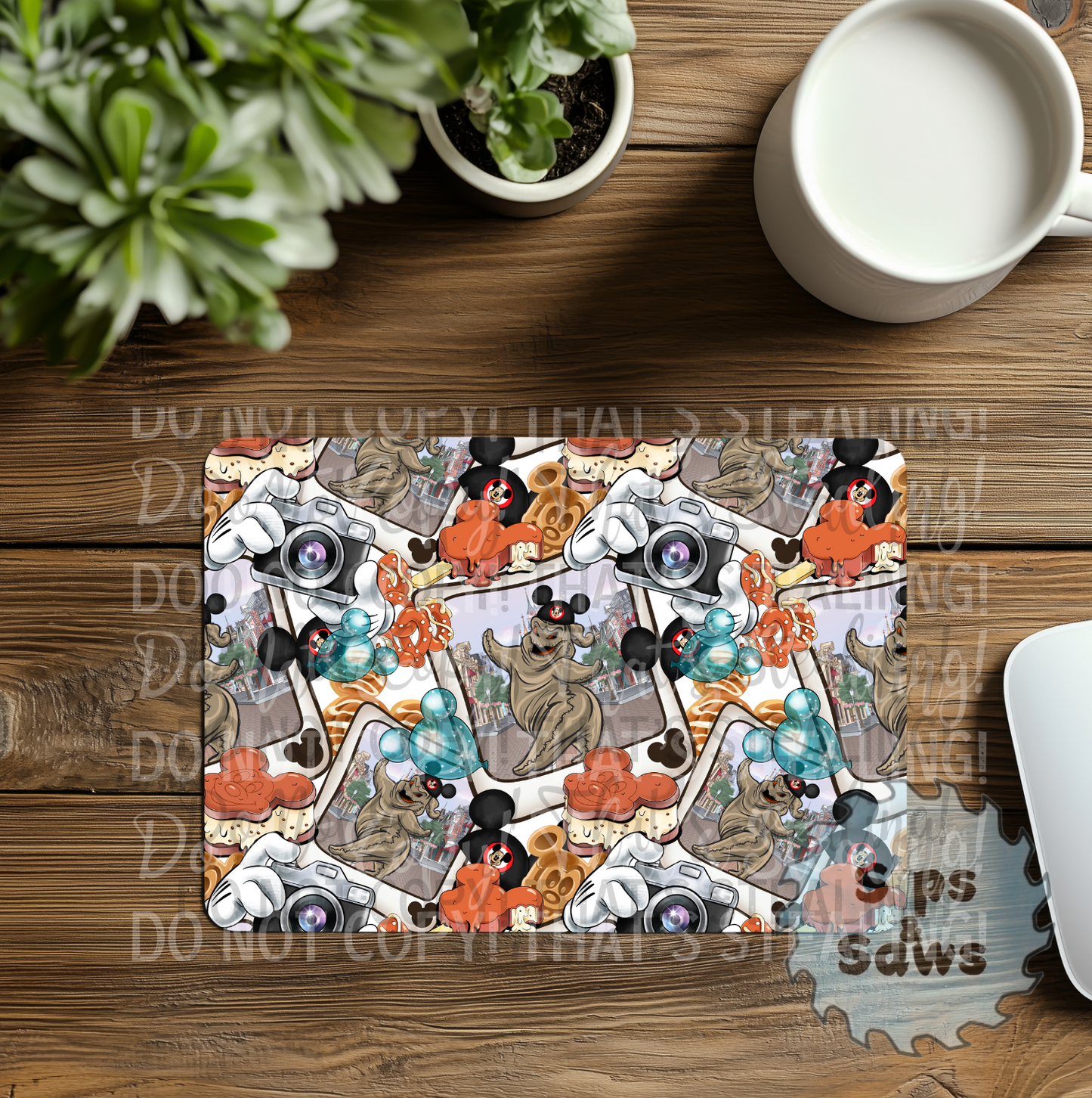 Oogie Boogie Sublimation Mouse Pad