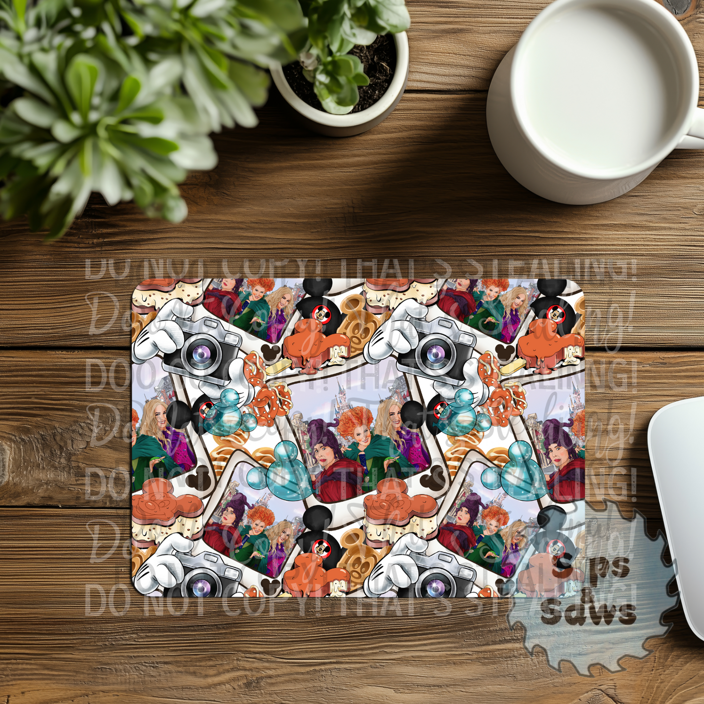 Hocus Pocus Sublimation Mouse Pad