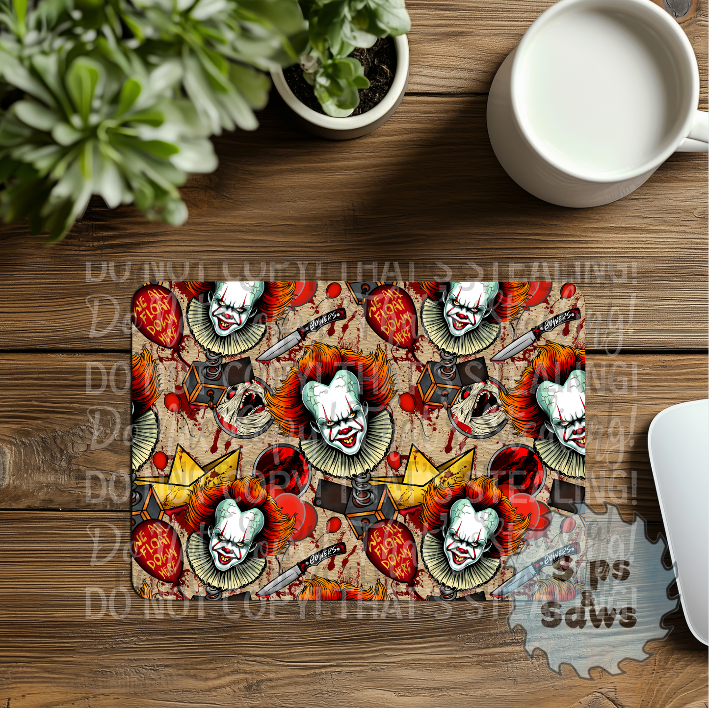 IT Brown Sublimation Mouse Pad